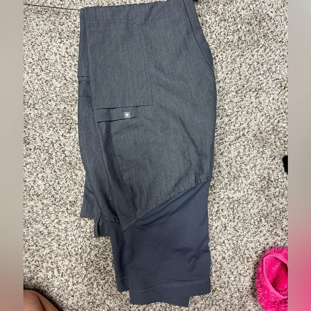 Figs Charcoal Women's maternity Zamora jogger Pants